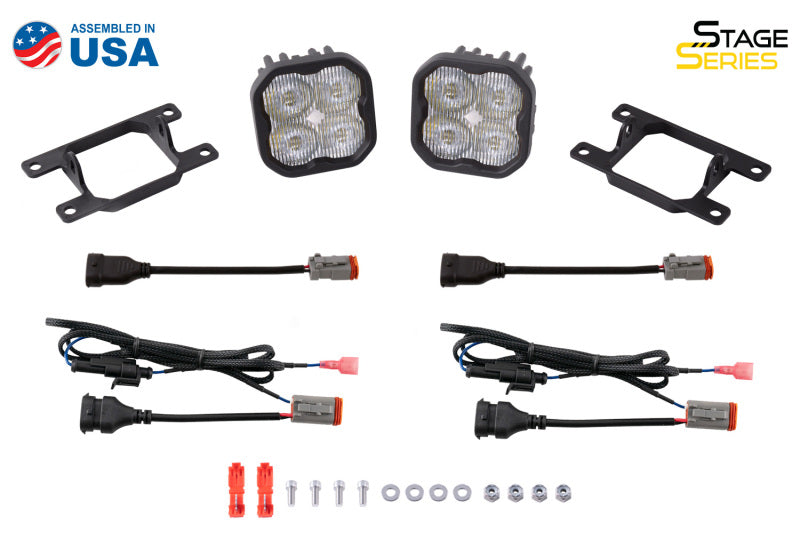 Diode Dynamics SS3 Sport Type AS Kit - White SAE Driving