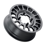 Method MR407 Bead Grip 15x6 / 5+1/51mm Offset / 4x136 / 100mm CB Matte Black Wheel