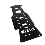 Westin/Snyper 07-11 Jeep Wrangler Transmission Pan Skid Plate - Textured Black