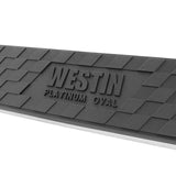 Westin 2007-2018 Toyota Tundra CrewMax Platinum 4 Oval Nerf Step Bars - Black