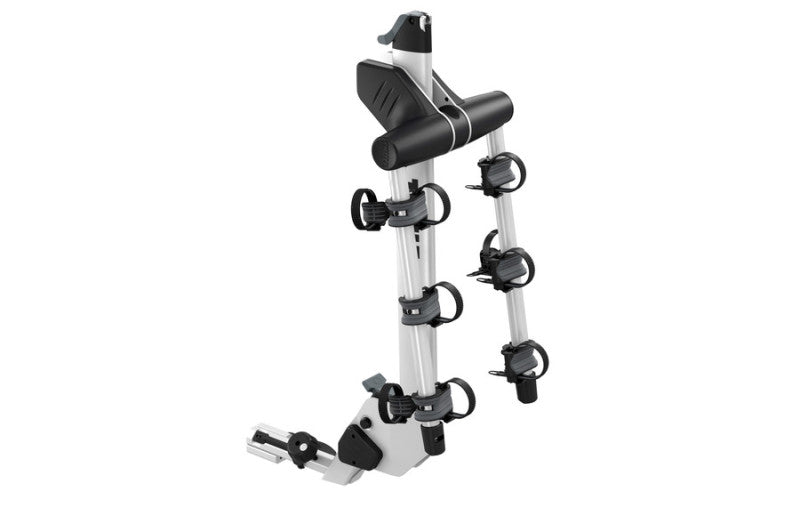 Thule Helium Pro 3 - Hanging Hitch Bike Rack w/HitchSwitch Tilt-Down (Up to 3 Bikes) - Silver