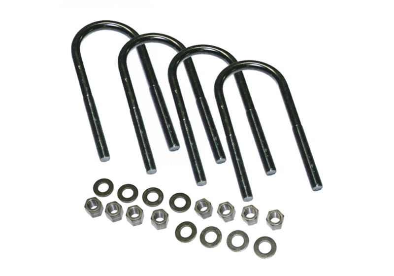 Superlift U-Bolt 4 Pack 5/8x3-1/8x10 Round w/ Hardware