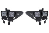 Diode Dynamics 21-22 Ford F-150 SS3 LED Fog Pocket Kit - White Max