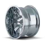 ION Type 141 17x9 / 8x165.1 BP / -12mm Offset / 130.8mm Hub Chrome Wheel