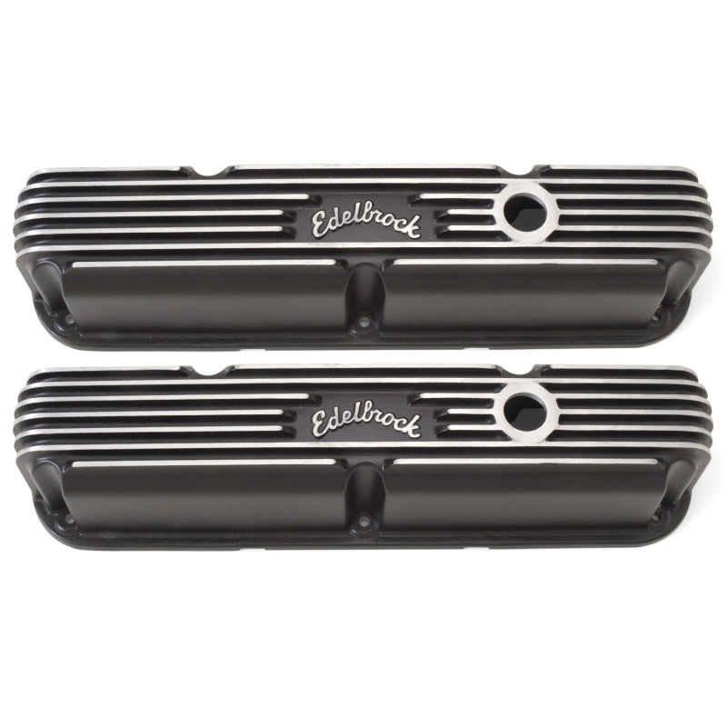 Edelbrock Valve Cover Classic Series Chrysler La 318-340-360 CI V8 Black