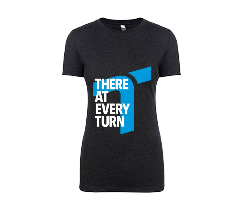 Turn 14 Distribution Ladies Black T-Shirt  - XL