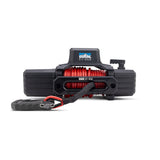 Borne Off-Road 12K Winch - Red Synthetic Rope