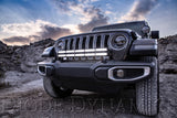 Diode Dynamics 18-21 Jeep JL Wrangler/Gladiator SS30 Bumper Bracket Kit - White Combo (Single)