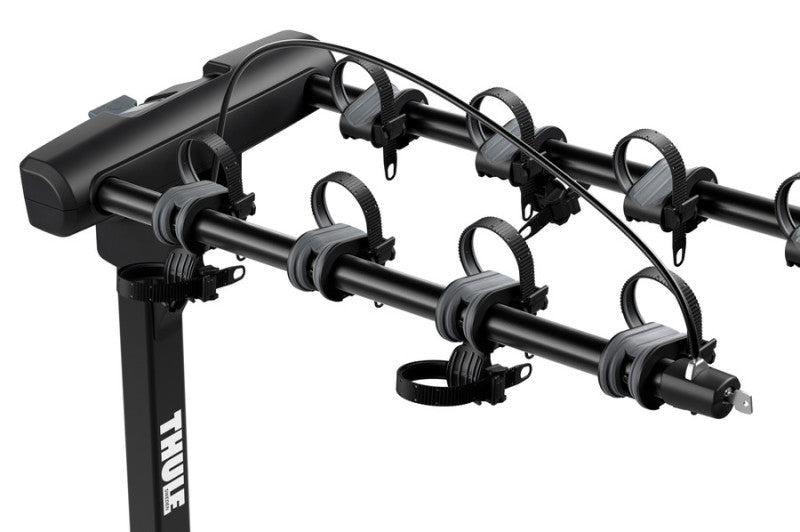 Thule Range - Hanging Hitch Bike Rack for RV/Travel Trailer (Up to 4 Bikes) - Black