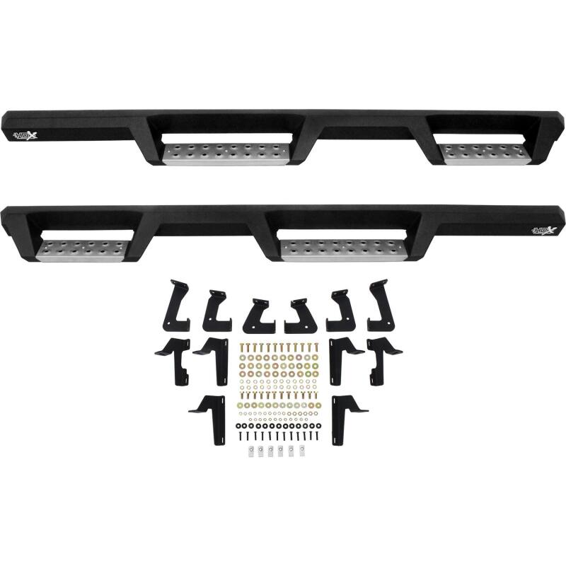 Westin/HDX 2018 Jeep Wrangler JL Unlimited Drop Nerf Step Bars - Textured Black