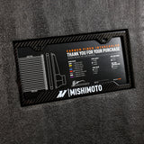 Mishimoto Universal Carbon Fiber Intercooler - Matte Tanks - 600mm Black Core - S-Flow - G V-Band