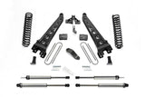 Fabtech 17 Ford F450/F550 4WD Diesel 6in Rad Arm Sys w/Coils & Dl Shks