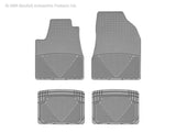 WT Rubber Mats - Rear - Grey