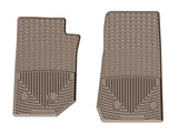 WeatherTech 14-16 Jeep Wrangler Unlimited Front Rubber Mats - Tan