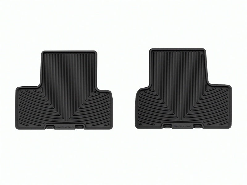 WeatherTech 21-22 Ford Bronco 2dr. Rear Rubber Mats - Black