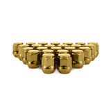 Mishimoto Steel Acorn Lug Nuts M12 x 1.5 - 24pc Set - Gold