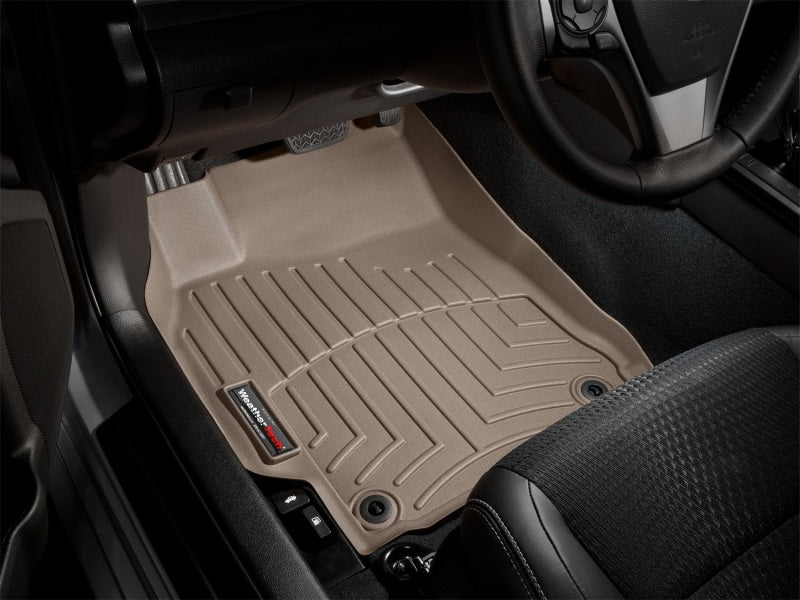 WeatherTech 12-15 Toyota Tacoma Front FloorLiner - Tan