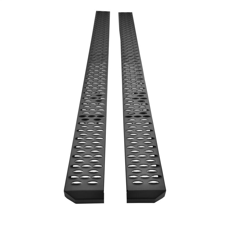 Westin Grate Steps Running Boards 90 in - Textured Black