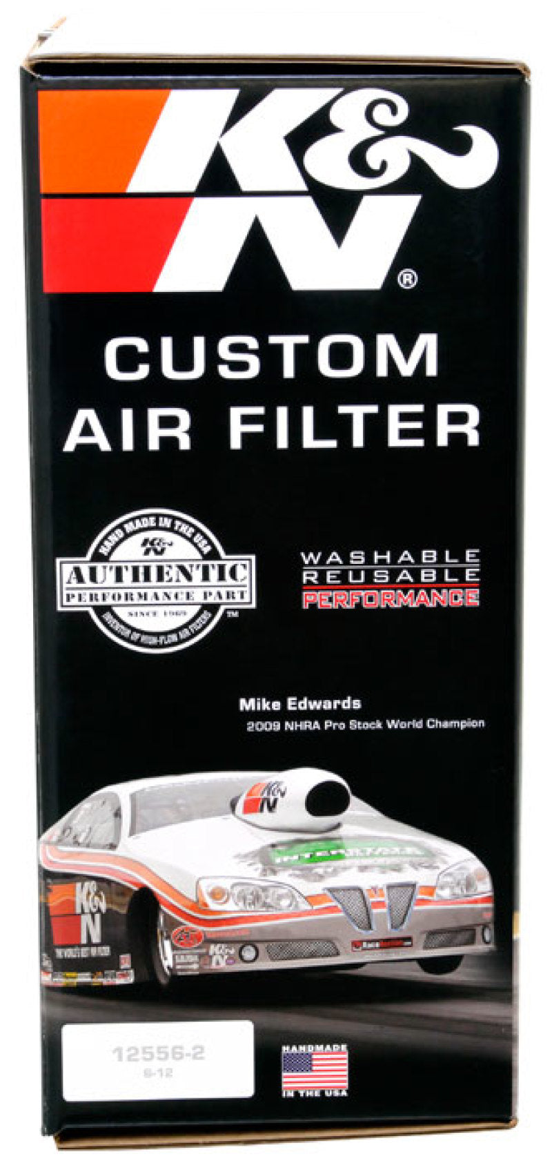 K&N Universal Custom Air Filter - Round 5.125in Flange / 14in OD / 5.125in ID / 4.625in Height