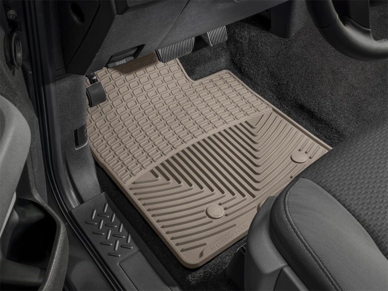 WeatherTech 13+ Toyota 4Runner Front Rubber Mats - Tan