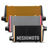 Mishimoto Universal Carbon Fiber Intercooler - Matte Tanks - 450mm Black Core - C-Flow - R V-Band