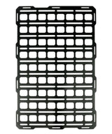 BuiltRight Industries 13in x 19.5in Tech Plate Steel Mounting Panel - Black