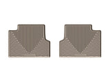 WeatherTech 14+ Jeep Cherokee Rear Rubber Mats - Tan