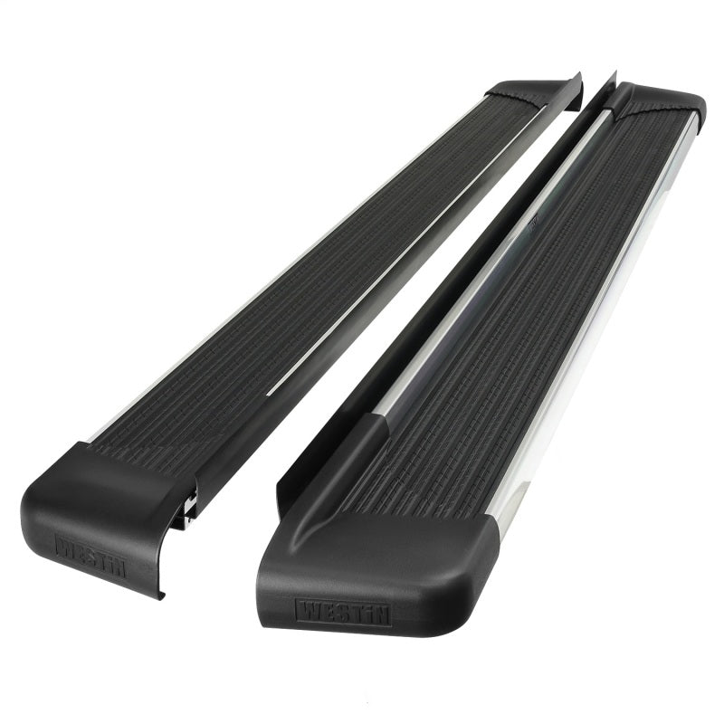 Westin Polished Aluminum Running Board 89.5 inches SG6 Running Boards - Polished