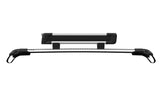 Thule SnowPack M Ski/Snowboard Rack (Up to 4 Pair Skis/2 Snowboards) - Black/Silver