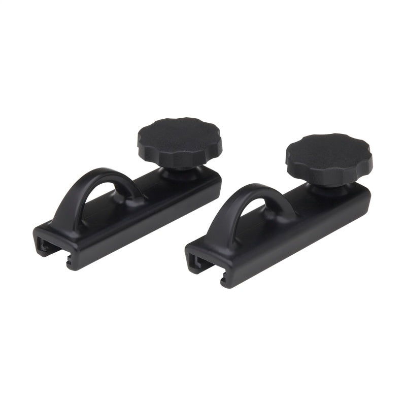 Thule TracRac Base Rail Tiedowns (TracRac SR & Utility Rack Only) 2 Pack - Black