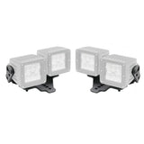 Go Rhino 18-20 Jeep Wrangler JL/JLU/Gladiator JT Light Mount - Two 3in Cubes