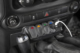 Rugged Ridge Lower Switch Panel Kit 11-18 Jeep Wrangler JK/JKU