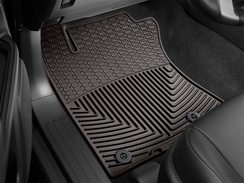 WeatherTech 2013-2014 Toyota 4Runner Front Rubber Mats - Cocoa