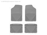 WT Rubber Mats - Rear - Grey