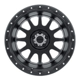 Method MR605 NV 20x10 -24mm Offset 5x5 71.5mm CB Matte Black Wheel