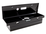 Tradesman Aluminum Single Lid Cross Bed Truck Tool Box (63in.) - Black