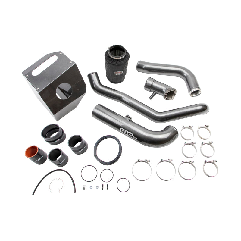 Wehrli 17-19 Chevrolet 6.6L L5P Duramax High Flow Intake Bundle Kit Stage 2 - Gloss Black