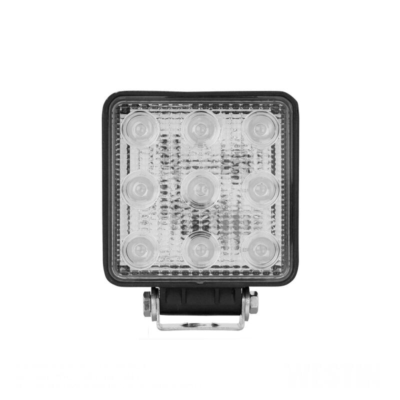 Westin LED Work Utility Light Square 4.6 inch x 5.3 inch Flood w/3W Epistar - Black