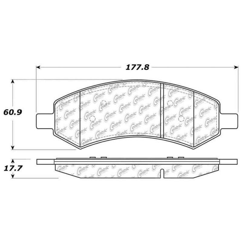 StopTech 06-17 Dodge Ram 1500 Street Performance Front Brake Pads