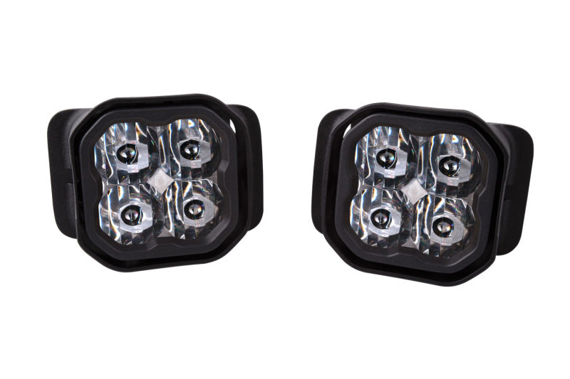 Diode Dynamics SS3 LED Pod Max Type F2 Kit - White SAE Fog