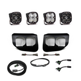 Baja Designs Ford Super Duty (20-On) Fog Lights Dual FPK SAE/Sport DC Baja Designs w/Upfitter