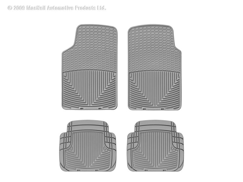 WT Rubber Mats - Front - Grey