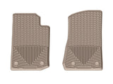 WeatherTech 2020+ Jeep Gladiator Front Rubber Mats - Tan