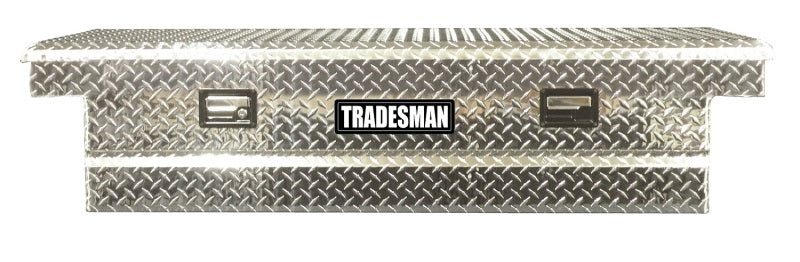 Tradesman Aluminum Economy Cross Bed Truck Tool Box (60in.) - Brite