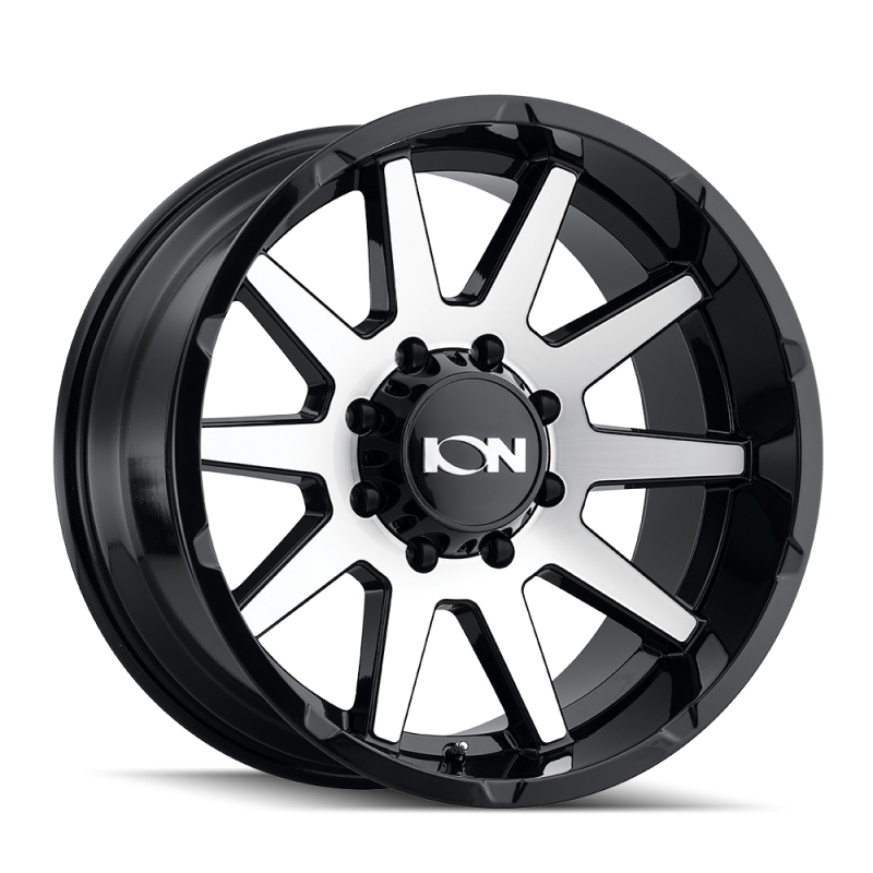 ION Type 143 17x9 / 5x127 BP / -12mm Offset / 71.5mm Hub Black/Machined Wheel