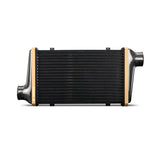 Mishimoto Universal Carbon Fiber Intercooler - Gloss Tanks - 600mm Gold Core - C-Flow - GR V-Band