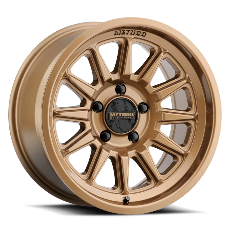 Method MR323 18x9 / 6x5.5 BP / 12ET / 5.44in BS / 106.25mm CB - Gloss Bronze Wheel