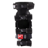 EVS Axis Sport Knee Brace Black/Black/Grey - Large/Right