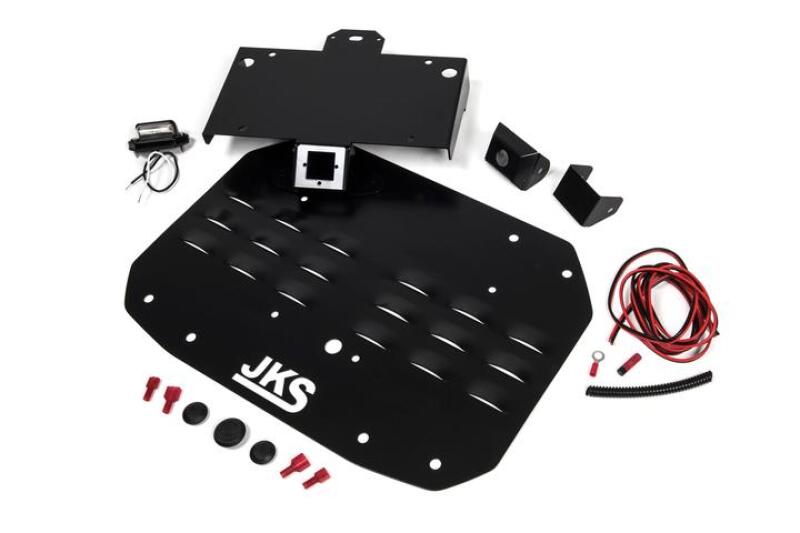 JKS Manufacturing Jeep Wrangler JL Tailgate Vent Cover w/ License Plate Relocation