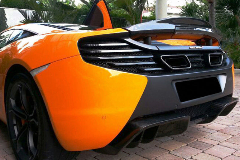 VR Aero McLaren MP4-12C/650S Carbon Fiber Air Brake Ducktail Style